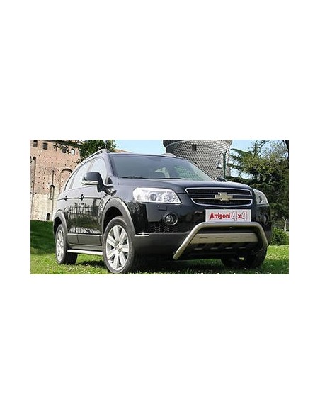 Bull Bar protezione anteriore inox lucido 70mm Chevrolet Captiva 2006 2010