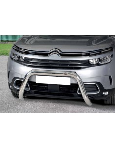 Bull Bar protezione anteriore inox lucido 70mm Citroen C5 Aircross dal 2019