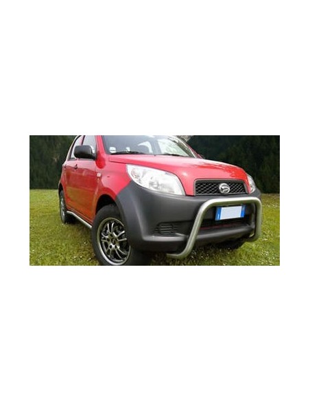 Bull Bar protezione anteriore inox lucido 70mm Daihatsu Terios 2006 2008