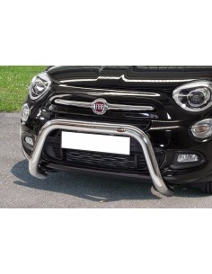 Bull Bar protezione anteriore inox lucido 70mm Fiat 500X dal 2015