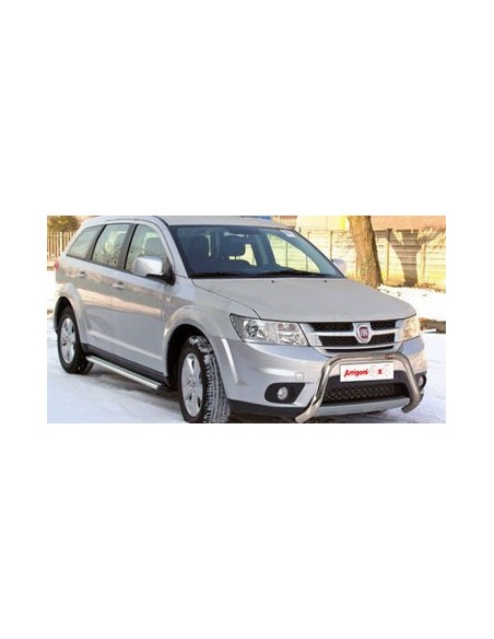Bull Bar protezione anteriore inox lucido 70mm Fiat Freemont dal 2011