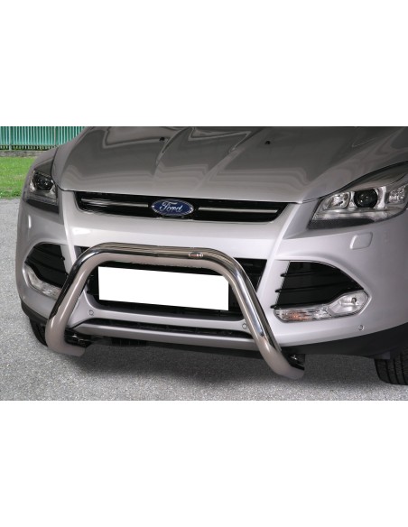 Bull Bar protezione anteriore inox lucido 70mm Ford Kuga 2013 2016