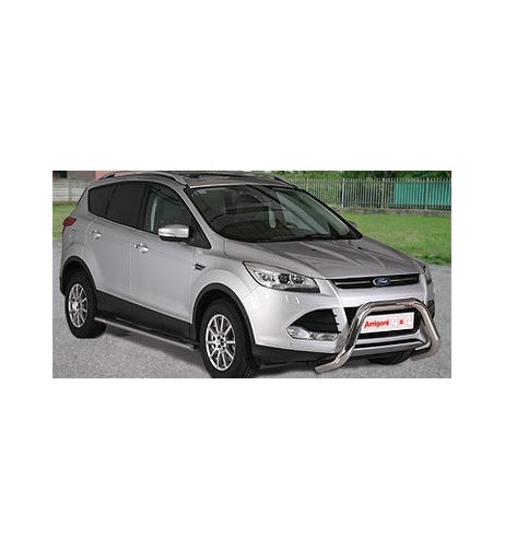 Bull Bar protezione anteriore inox lucido 70mm Ford Kuga 2013-2016