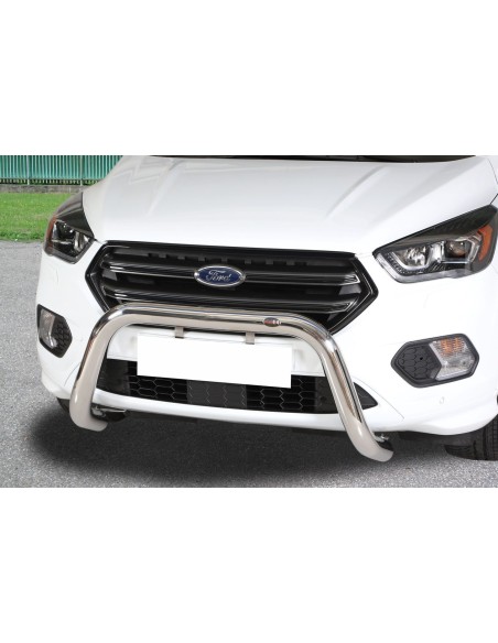 Bull Bar protezione anteriore inox lucido 70mm Ford Kuga 2017 2019