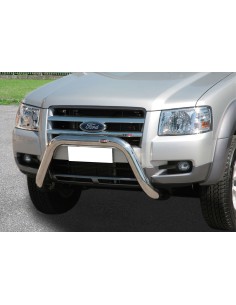 Bull Bar protezione anteriore inox lucido 70mm Ford Ranger 2007 2012