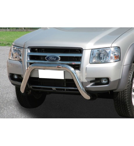 Bull Bar protezione anteriore inox lucido 70mm Ford Ranger 2007-2012