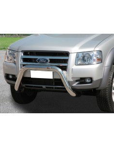 Bull Bar protezione anteriore inox lucido 70mm Ford Ranger 2007 2012 2
