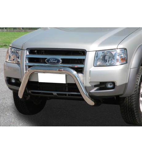 Bull Bar protezione anteriore inox lucido 70mm Ford Ranger 2007-2012