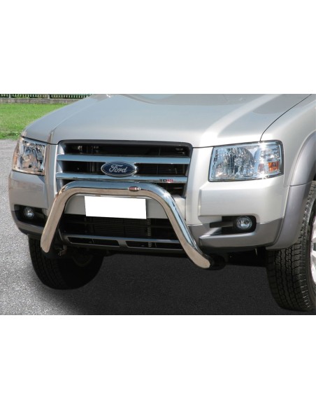Bull Bar protezione anteriore inox lucido 70mm Ford Ranger 2007 2012