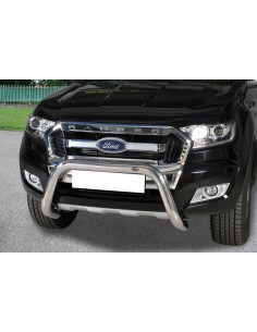 Bull Bar protezione anteriore inox lucido 70mm Ford Ranger 2012 2022