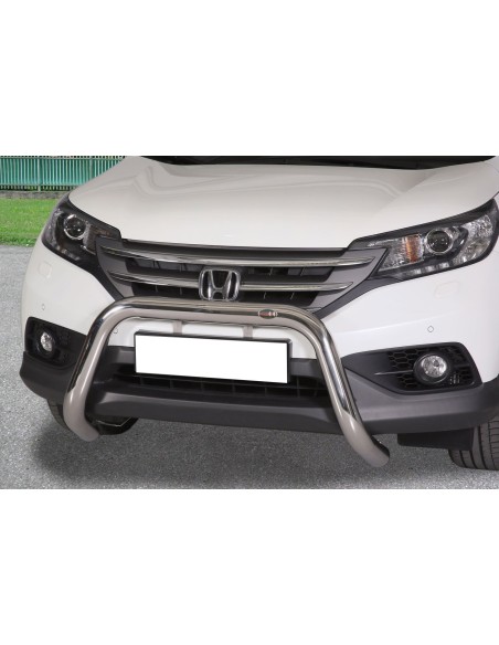 Bull Bar protezione anteriore inox lucido 70mm Honda CR V 2012 2015