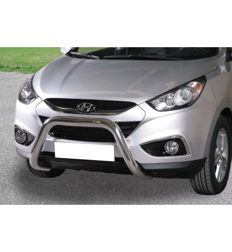 Bull Bar protezione anteriore inox lucido 70mm Hyundai ix35 dal 2010
