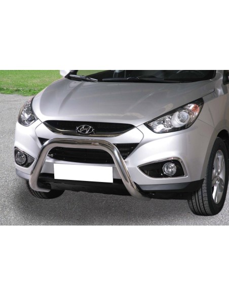 Bull Bar protezione anteriore inox lucido 70mm Hyundai ix35 dal 2010