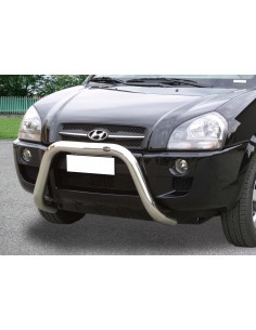 Bull Bar protezione anteriore inox lucido 70mm Hyundai Tucson 2004 2014