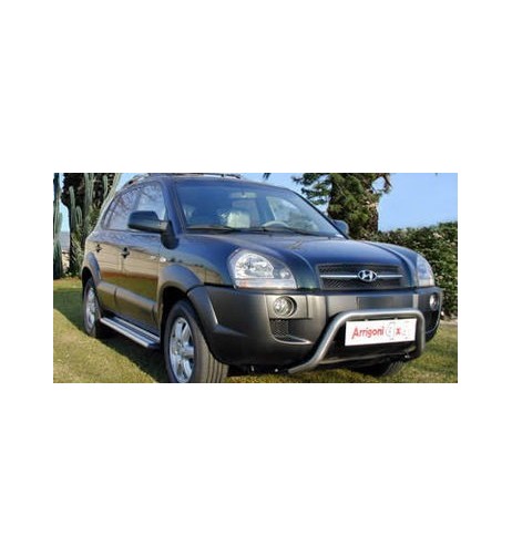 Bull Bar protezione anteriore inox lucido 70mm Hyundai Tucson 2004-2014