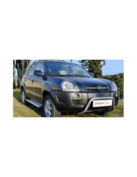 Bull Bar protezione anteriore inox lucido 70mm Hyundai Tucson 2004 2014
