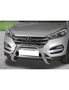Bull Bar protezione anteriore inox lucido 70mm Hyundai Tucson 2014 2017