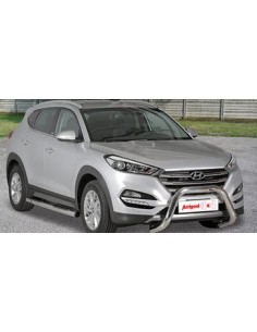 Bull Bar protezione anteriore inox lucido 70mm Hyundai Tucson 2014 2017 2