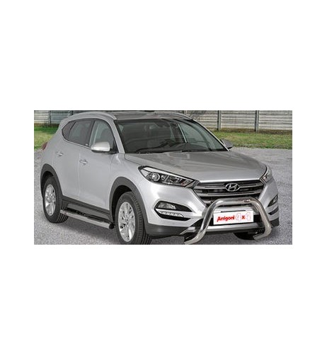Bull Bar protezione anteriore inox lucido 70mm Hyundai Tucson 2014-2017