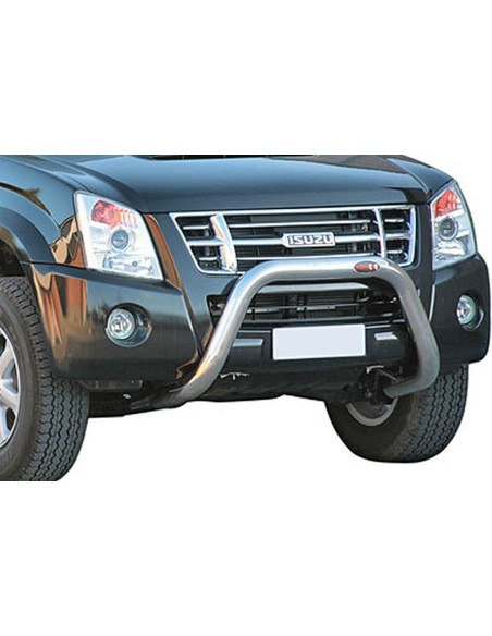 Bull Bar protezione anteriore inox lucido 70mm Isuzu D-Max 2007-2011