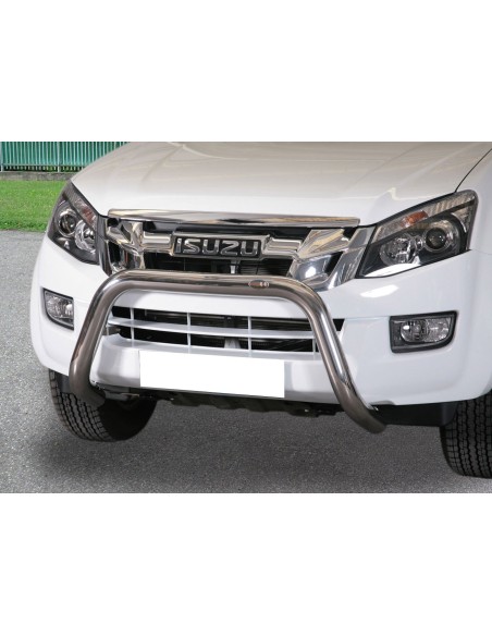 Bull Bar protezione anteriore inox lucido 70mm Isuzu D-Max 2012-2019