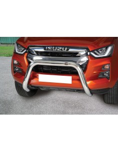 Bull Bar protezione anteriore inox lucido 70mm Isuzu D Max dal 2020