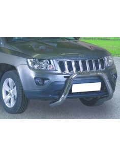 Bull Bar protezione anteriore inox lucido 70mm Jeep Compass 2011 2016