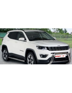Bull Bar protezione anteriore inox lucido 70mm Jeep Compass dal 2017 2