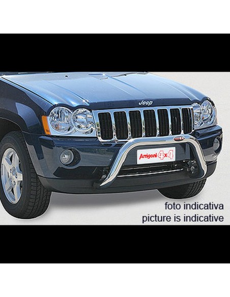 Bull Bar protezione anteriore inox lucido 70mm Jeep Grand Cherokee 1999-2005