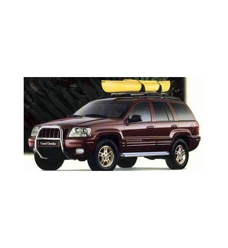 Bull Bar protezione anteriore inox lucido 70mm Jeep Grand Cherokee 1999-2005