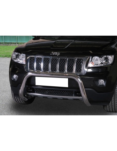 Bull Bar protezione anteriore inox lucido 70mm Jeep Grand Cherokee 2011-2013