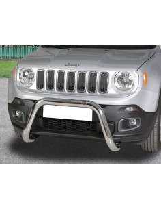 Bull Bar protezione anteriore inox lucido 70mm Jeep Renegade dal 2014