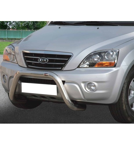 Bull Bar protezione anteriore inox lucido 70mm Kia Sorento 2006-2008