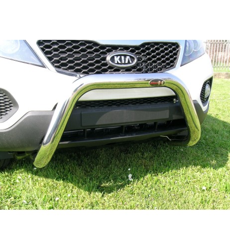 Bull Bar protezione anteriore inox lucido 70mm Kia Sorento 2009-2011