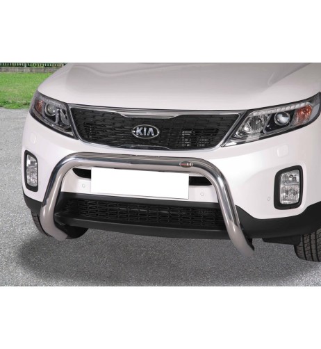 Bull Bar protezione anteriore inox lucido 70mm Kia Sorento 2012-2014