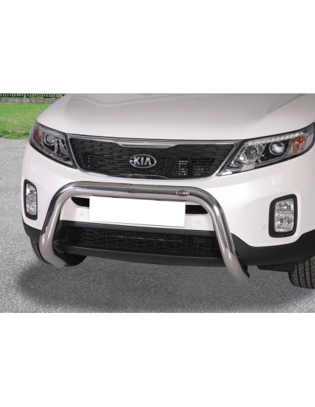 Bull Bar protezione anteriore inox lucido 70mm Kia Sorento 2012 2014