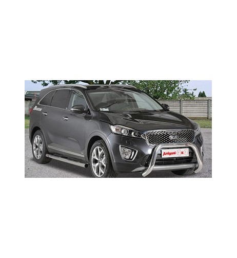 Bull Bar protezione anteriore inox lucido 70mm Kia Sorento 2015-2020