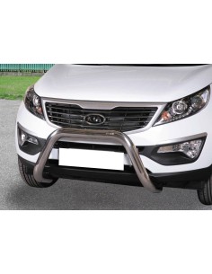 Bull Bar protezione anteriore inox lucido 70mm Kia Sportage 2010-2015