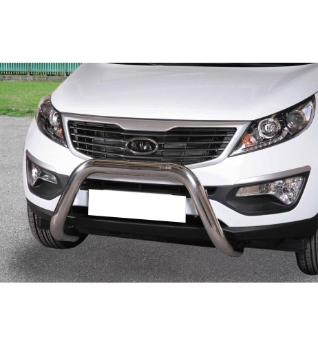 Bull Bar protezione anteriore inox lucido 70mm Kia Sportage 2010-2015