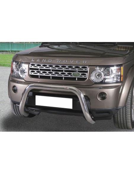 Bull Bar protezione anteriore inox lucido 70mm Land Rover Discovery 4 2009 