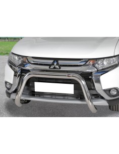 Bull Bar protezione anteriore inox lucido 70mm Mitsubishi Outlander 2015 20
