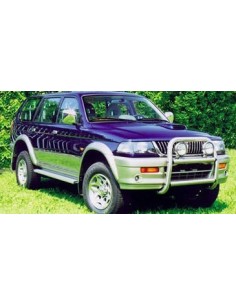 Bull Bar protezione anteriore inox lucido 70mm Mitsubishi Pajero Sport 2