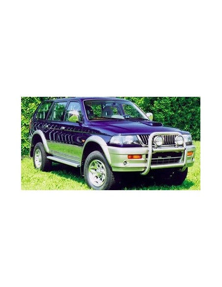 Bull Bar protezione anteriore inox lucido 70mm Mitsubishi Pajero Sport