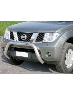 Bull Bar protezione anteriore inox lucido 70mm Nissan Pathfinder fino al 20