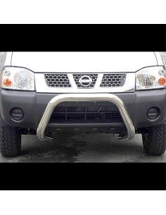 Bull Bar protezione anteriore inox lucido 70mm Nissan Pick Up dal 2002