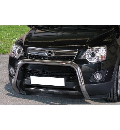 Bull Bar protezione anteriore inox lucido 70mm Opel Antara dal 2011
