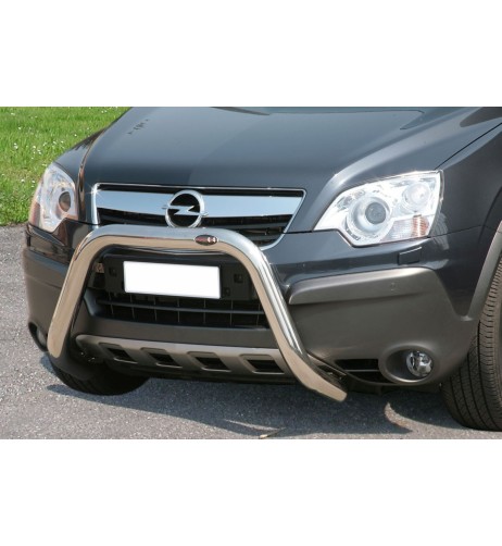 Bull Bar protezione anteriore inox lucido 70mm Opel Antara 2007-2010
