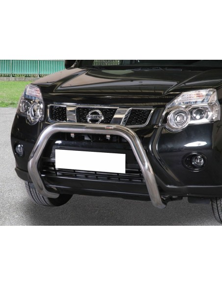 Bull Bar protezione anteriore inox lucido 70mm per Nissan X Trail 2011 2014