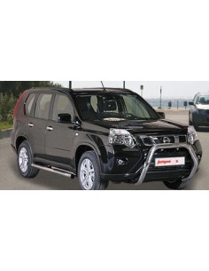 Bull Bar protezione anteriore inox lucido 70mm per Nissan X Trail 2011 2014 2