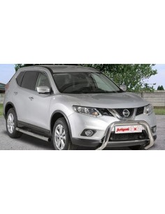 Bull Bar protezione anteriore inox lucido 70mm per Nissan X Trail dal 2015 2
